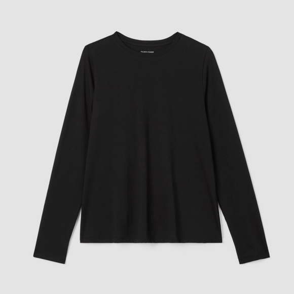 Eileen Fisher Long Sleeve Tee NWOT Women’s M - Picture 10 of 17